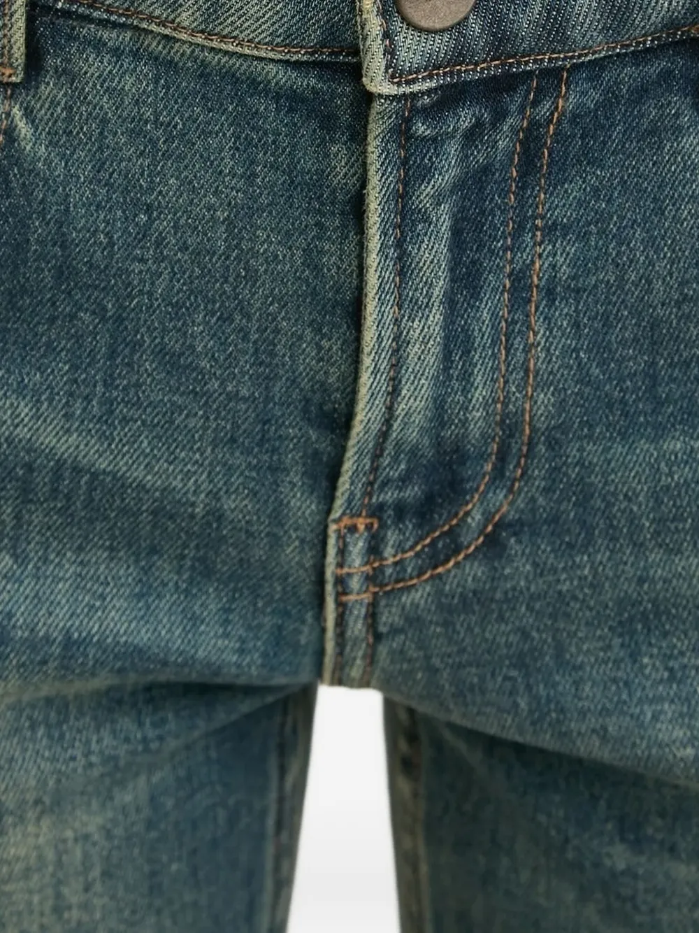 Miss Sixty Jeans met franje afwerking Blauw