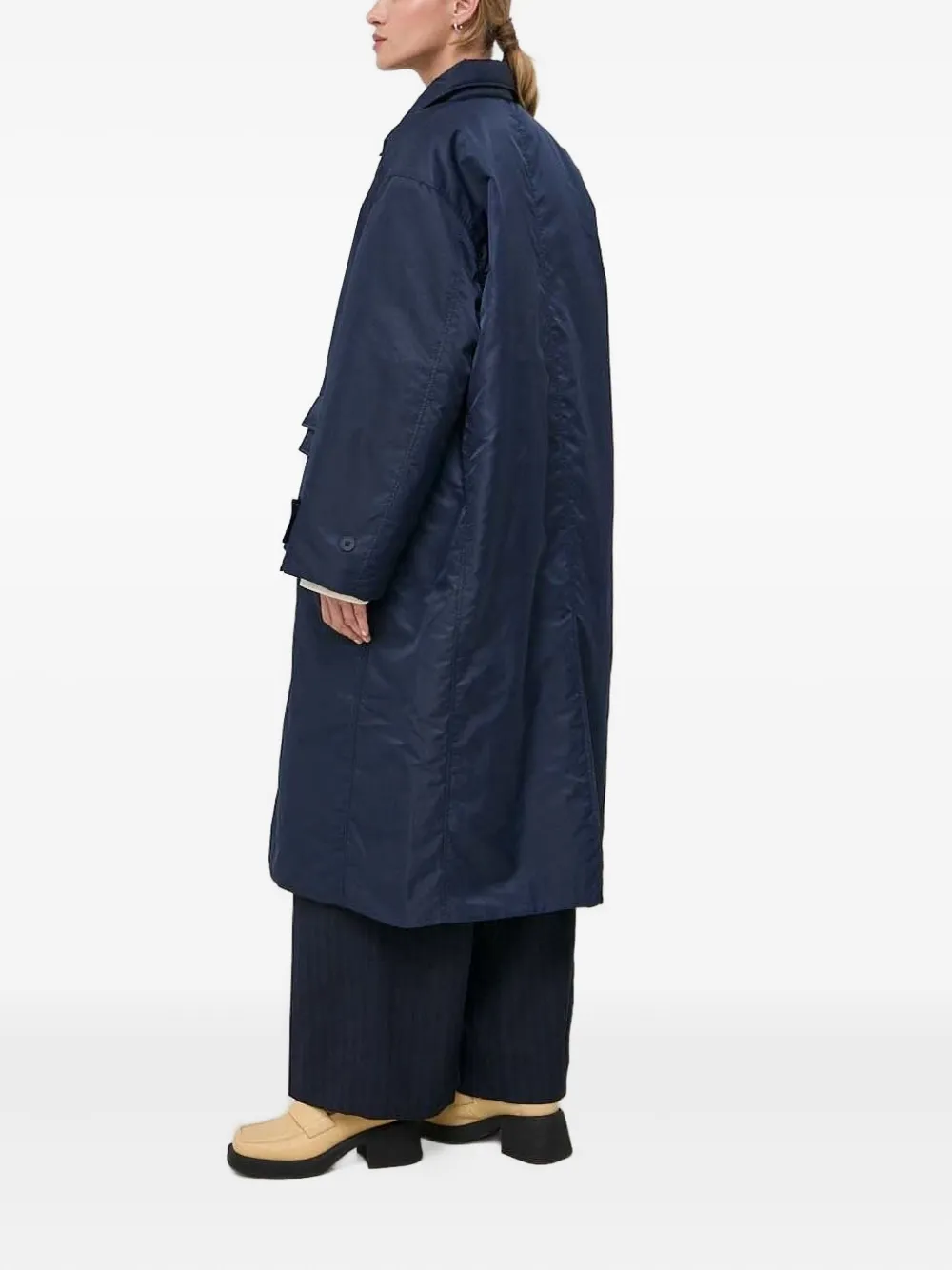 lovechild buttoned flap-pocket coat | Oversized Jackets | Image 2