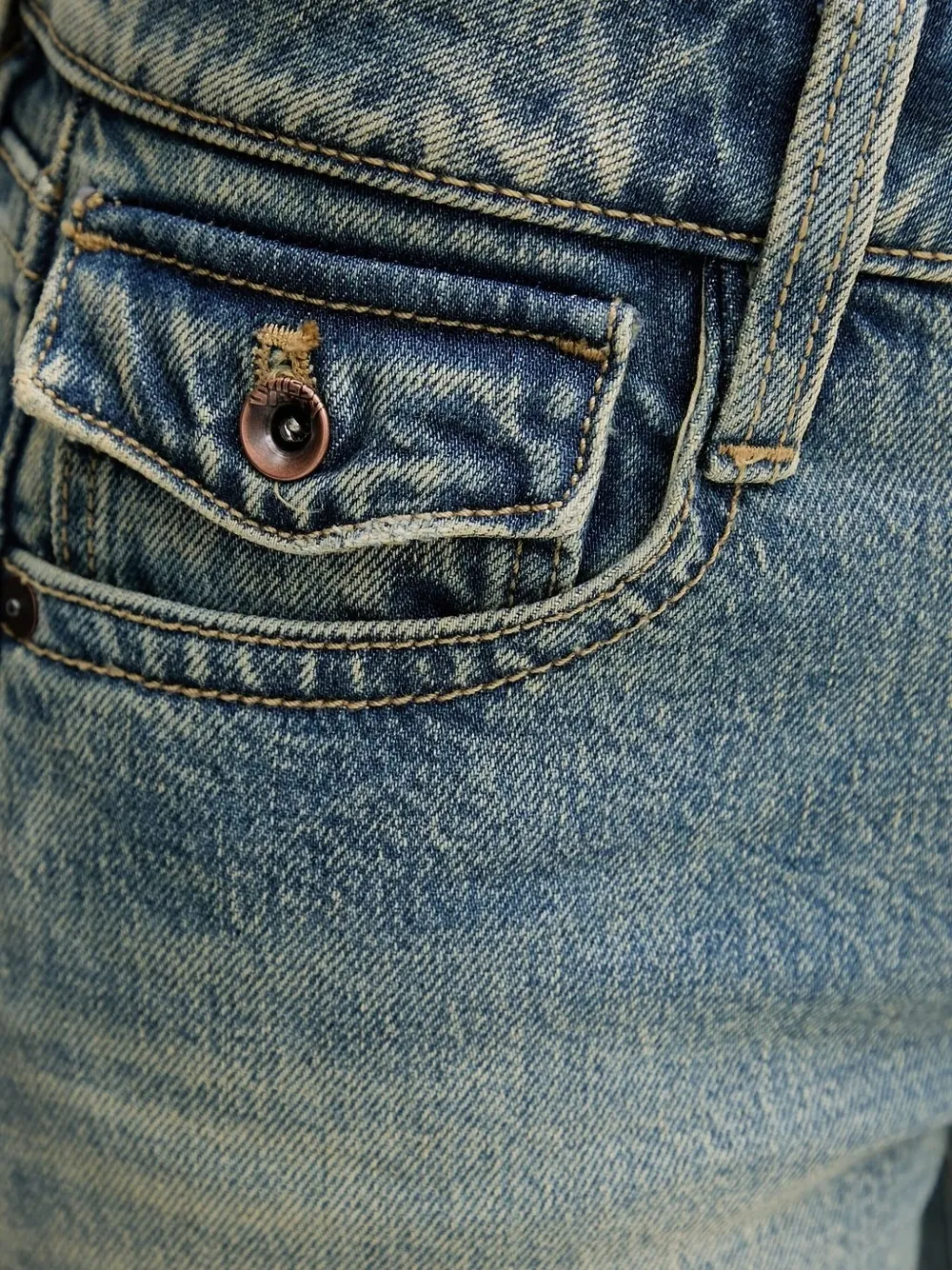 Miss Sixty Flared jeans met zakken Blauw