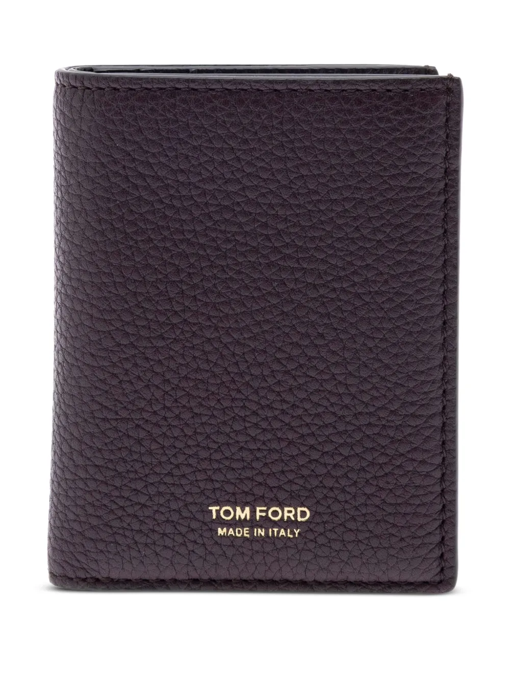 TOM FORD Leren pasjeshouder Paars