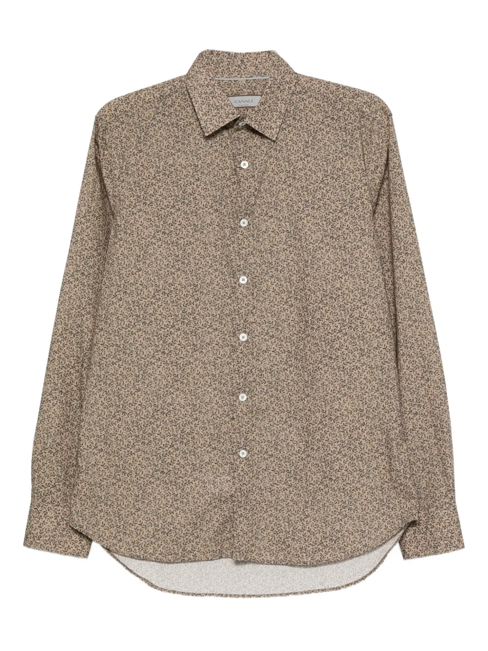 Canali camisa con estampado floral | marrón | Image 1
