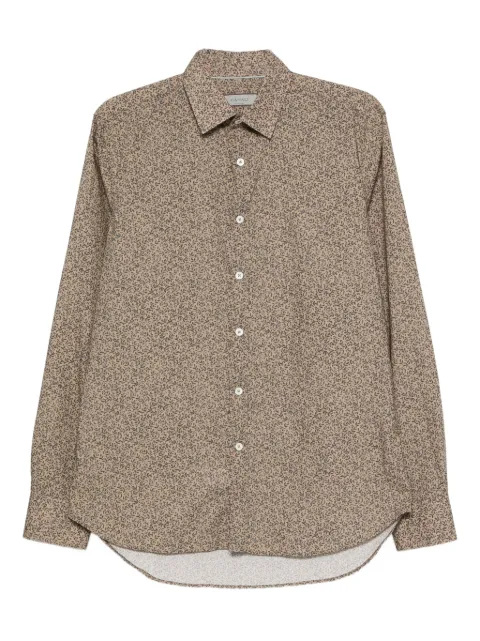 Canali camisa con estampado floral