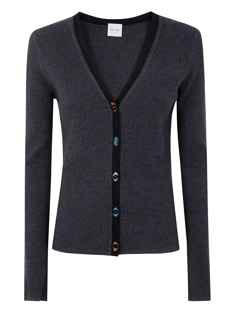Paul Smith ribbed cardigan | Black | Image 1