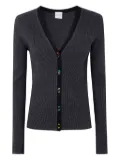 Paul Smith ribbed cardigan - Black