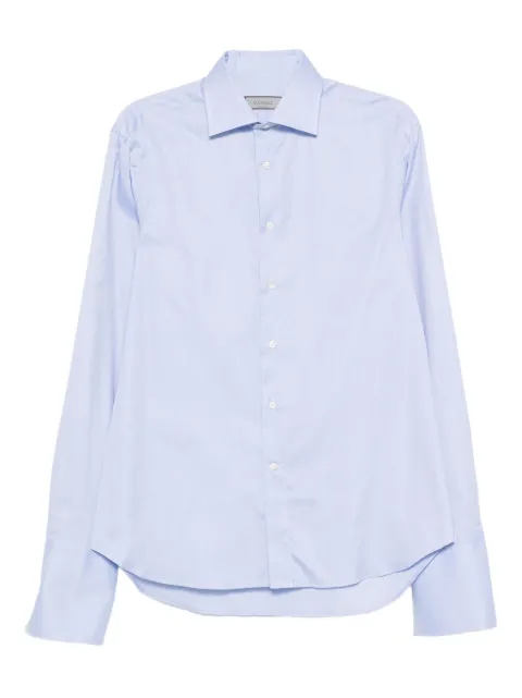 Canali long-sleeve cotton shirt
