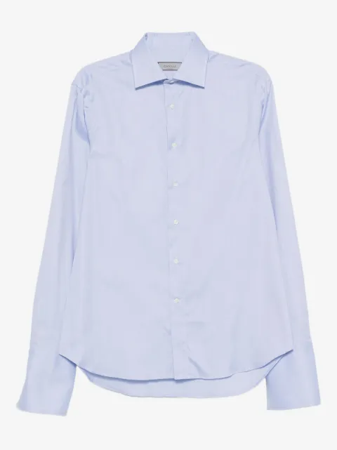 Canali long-sleeve cotton shirt