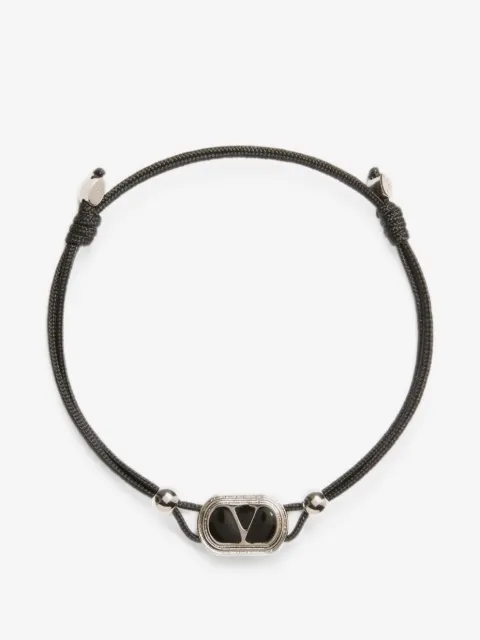 Valentino Garavani Ovalette cotton bracelet