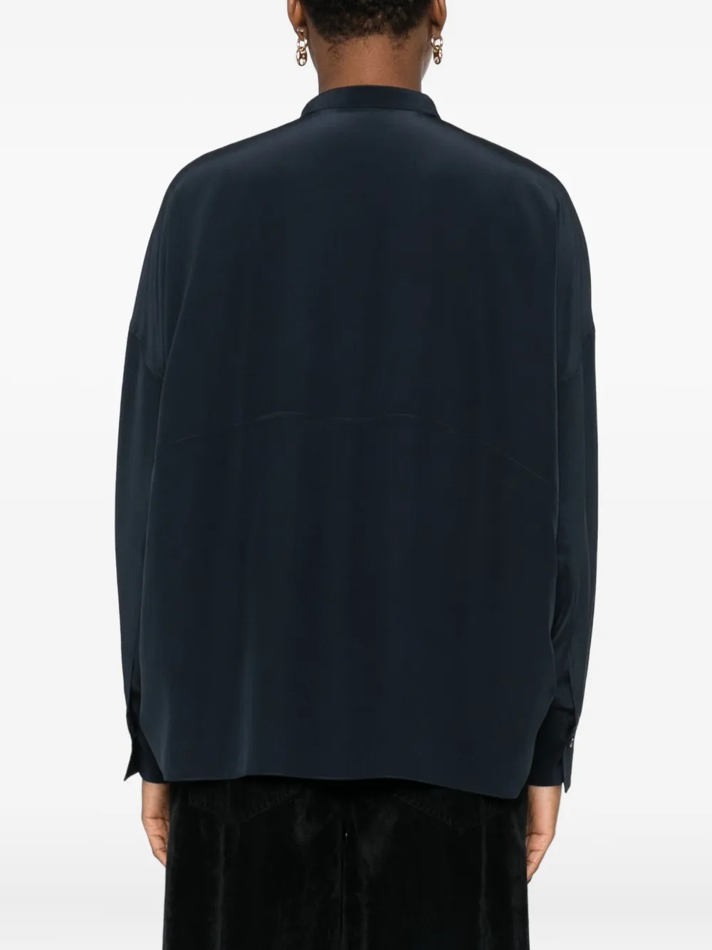 Brunello Cucinelli Monili-verfraaide top Blauw