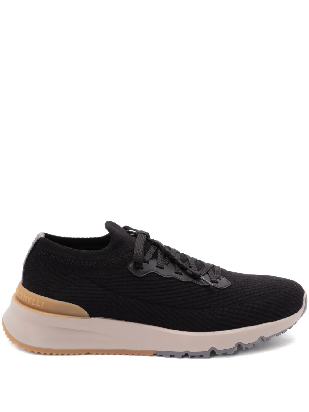 Brunello Cucinelli lace-up sneakers | 黑色 | Image 1