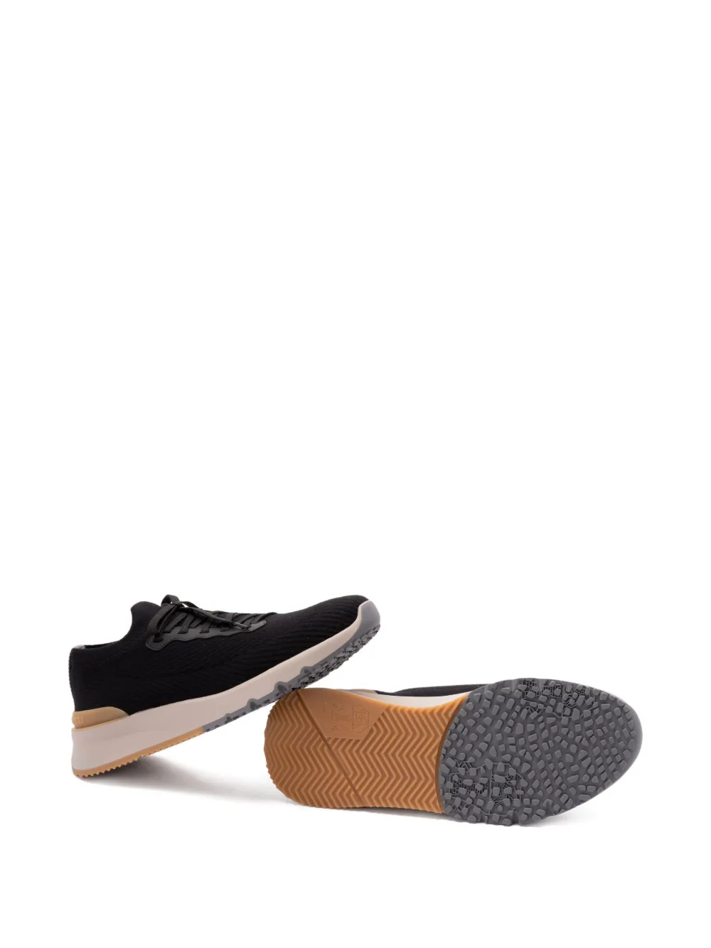 Brunello Cucinelli lace-up sneakers Black