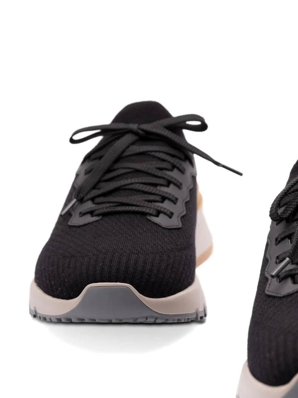Brunello Cucinelli lace-up sneakers Black