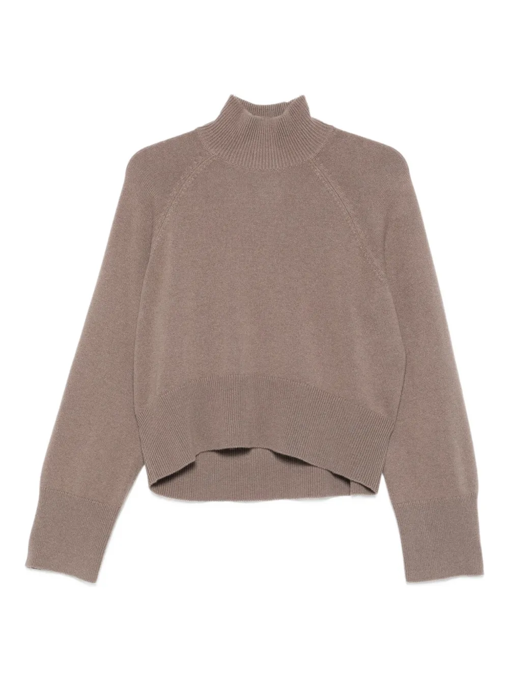 Brunello Cucinelli High-neck Cropped Sweater