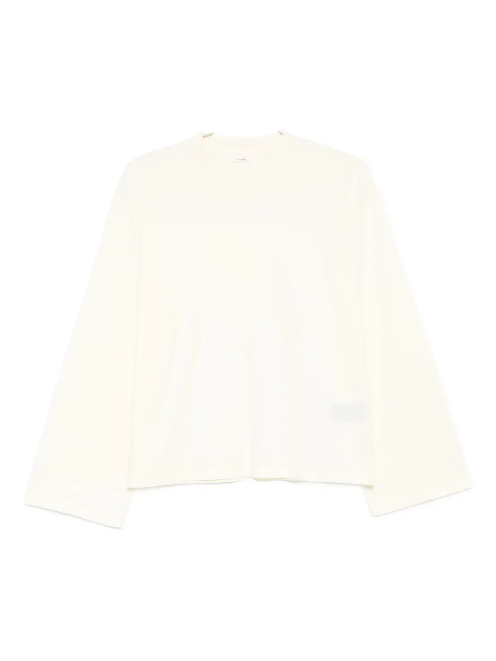 Haikure Long-sleeve Top In White