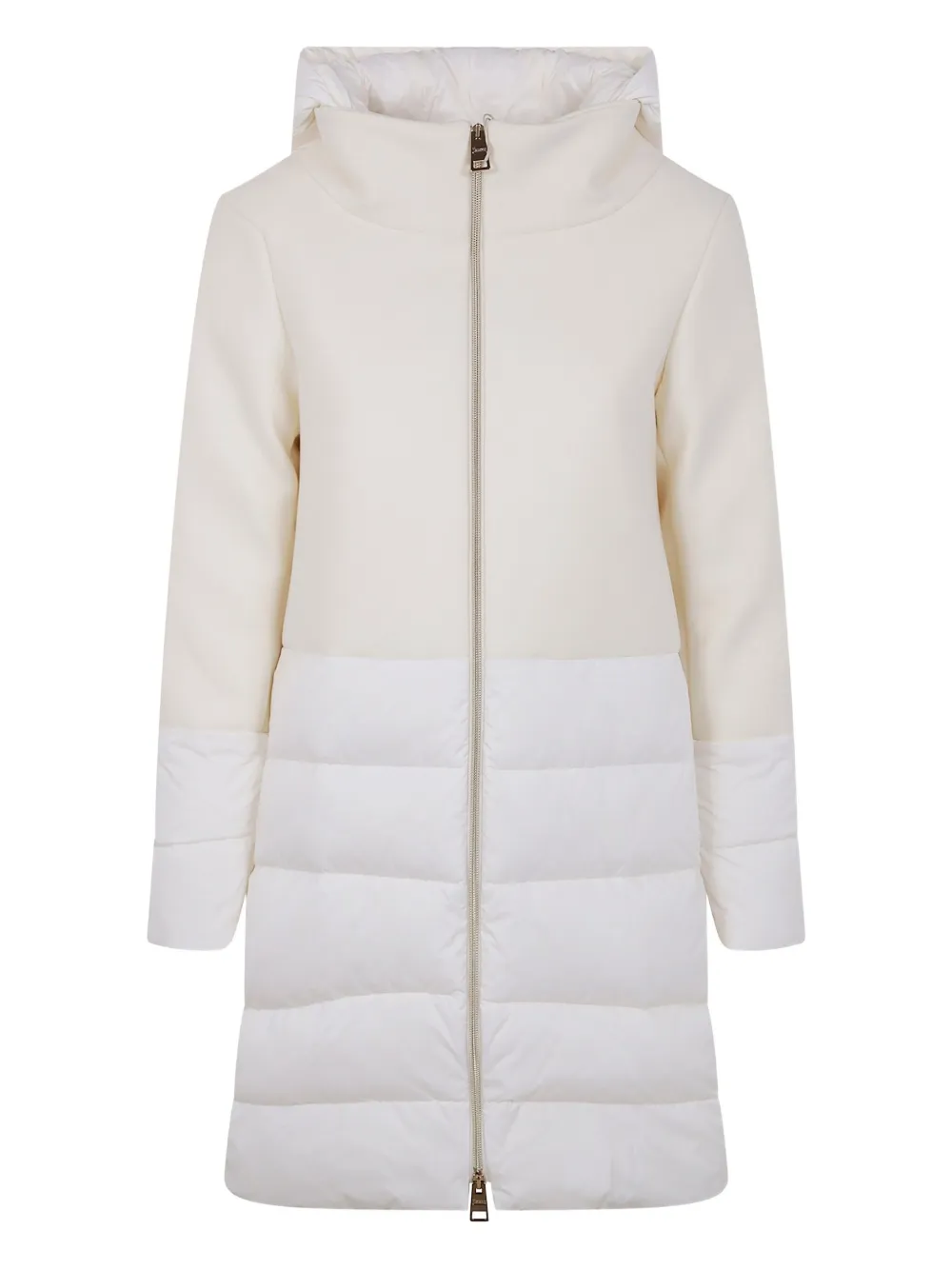 Herno hooded padded jacket Wit