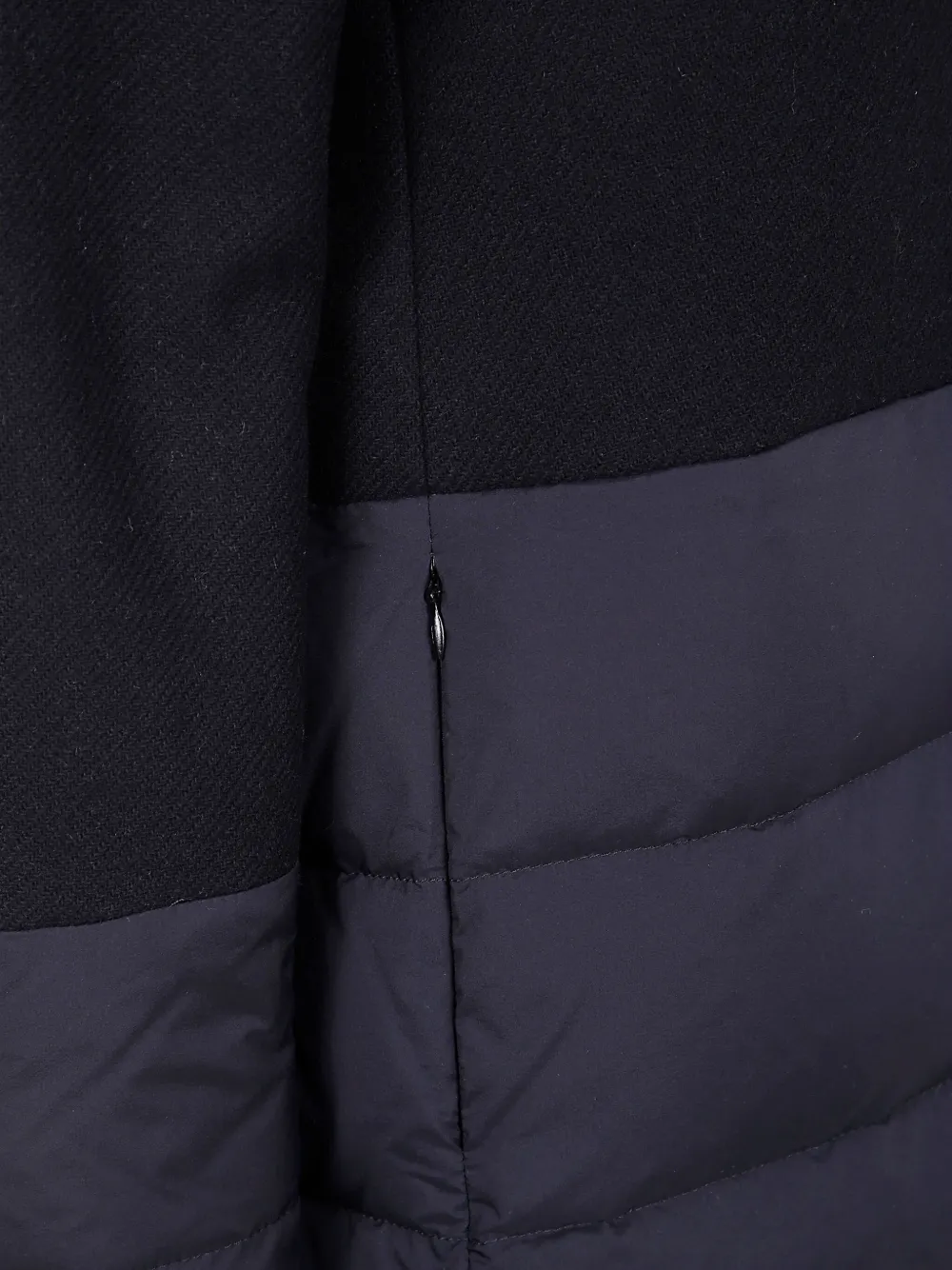 Herno hooded padded jacket Zwart