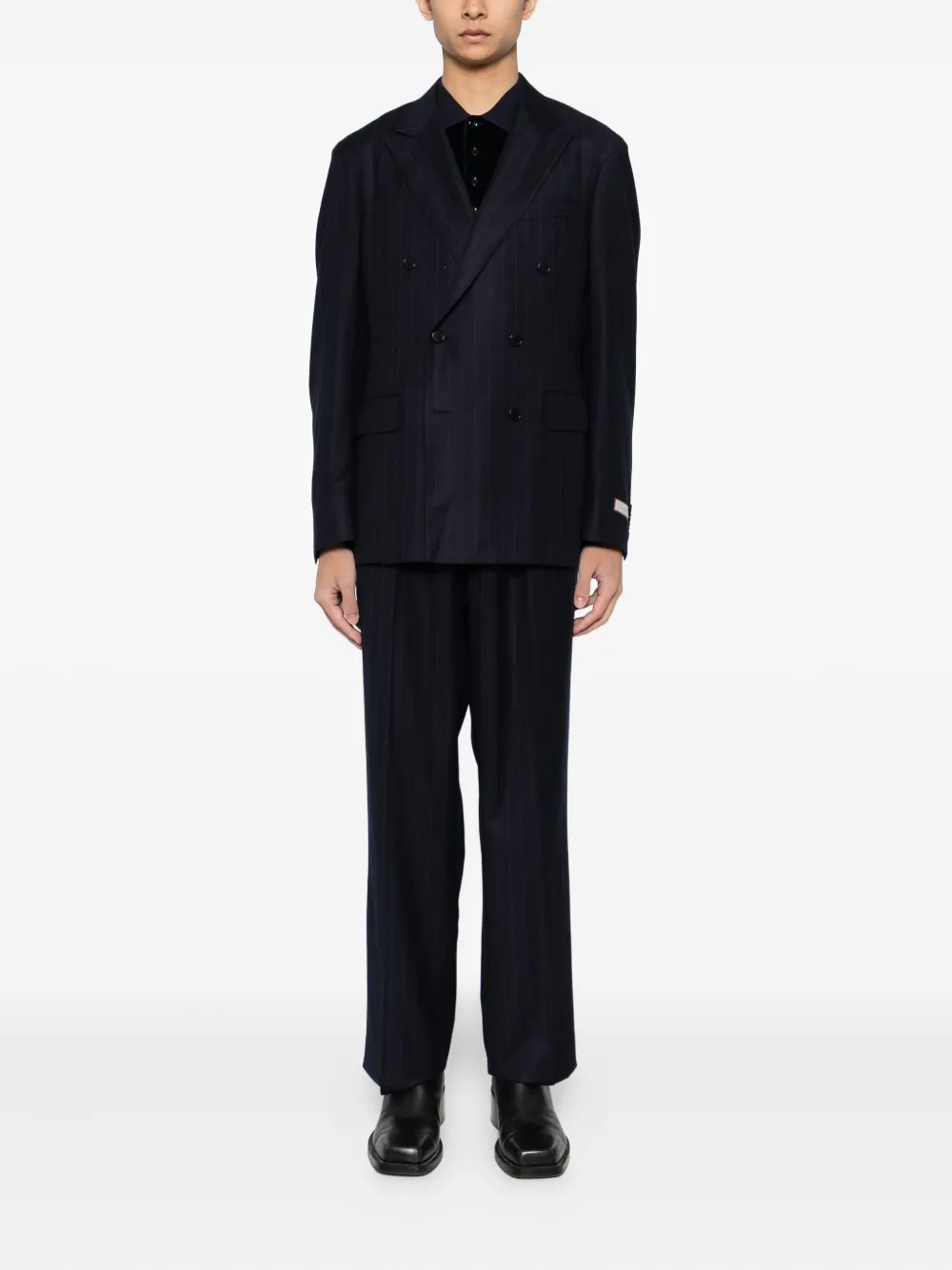 Canali pinstripe double-breasted suit | Double  Breasted Suits | Image 2