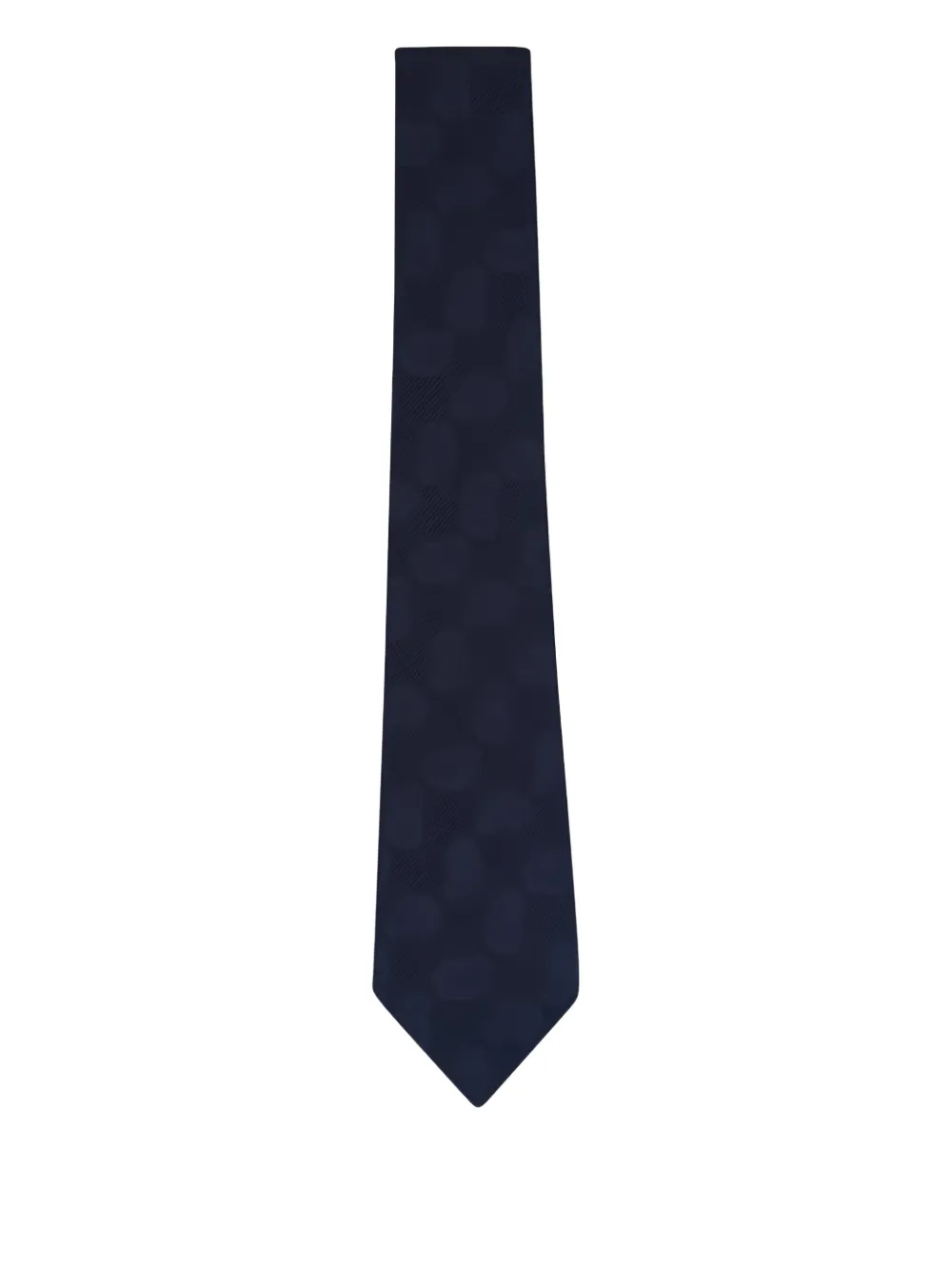 Zegna textured-pattern silk tie | Blue | Image 1