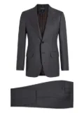Zegna single-breasted wool suit - Grey