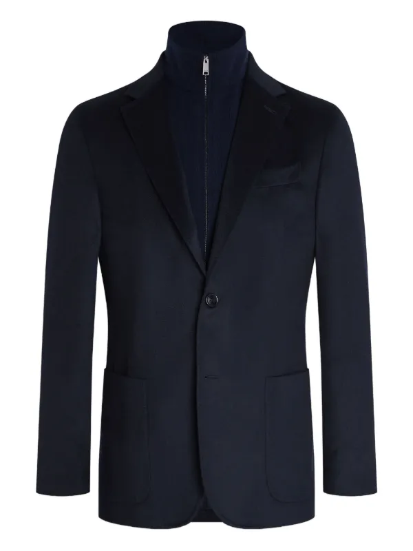 Zegna Oasi カシミア ジャケット | ブルー | FARFETCH JP