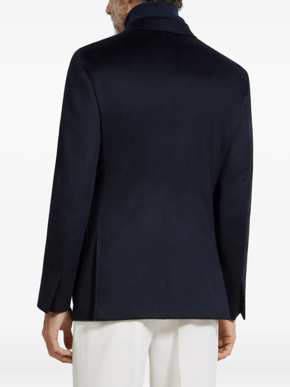 Zegna Kasjmier overhemd Blauw