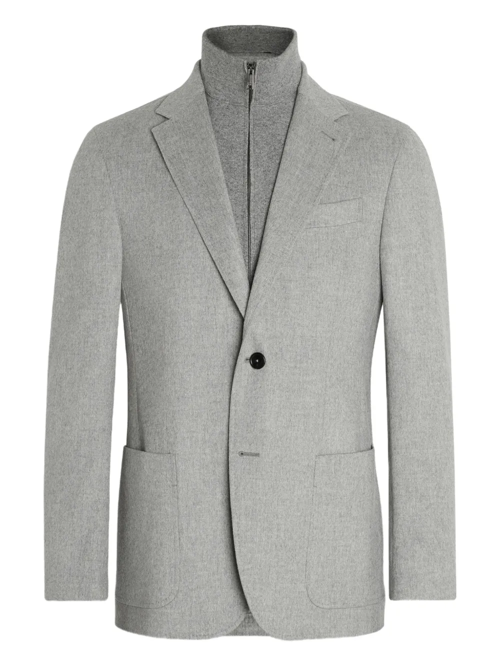 Zegna Blazer Oasi in cashmere - Grigio