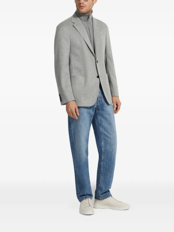 Zegna Oasi カシミア ジャケット | グレー | FARFETCH JP