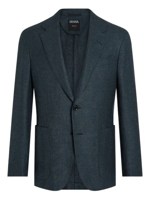 Zegna checked blazer