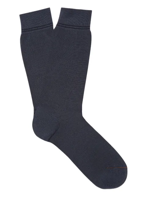 Zegna ribbed ankle socks