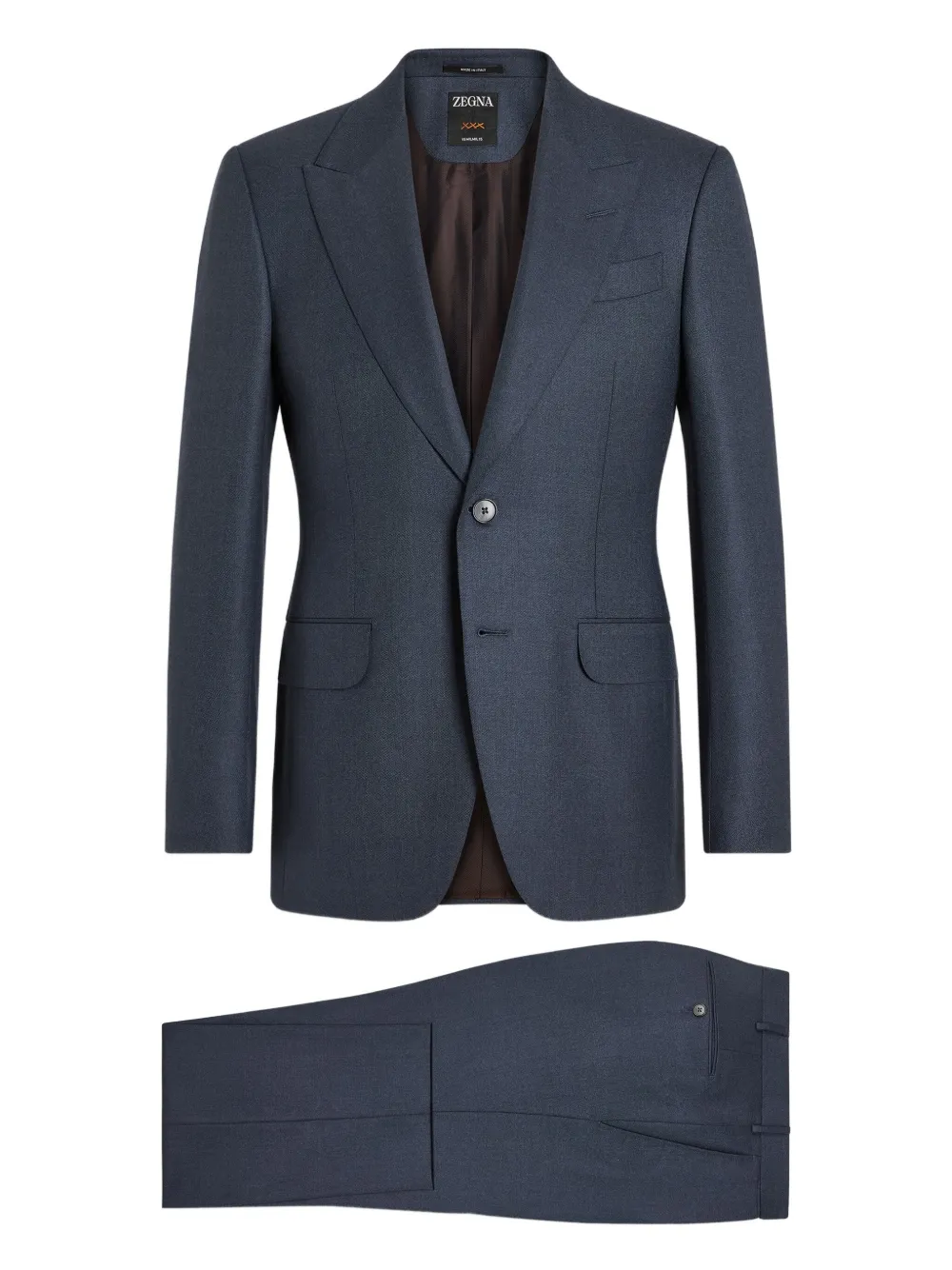 Zegna single-breasted suit | Blue | Image 1