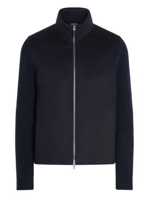 Prada ジップアップ カーディガン | ブラック | FARFETCH JP