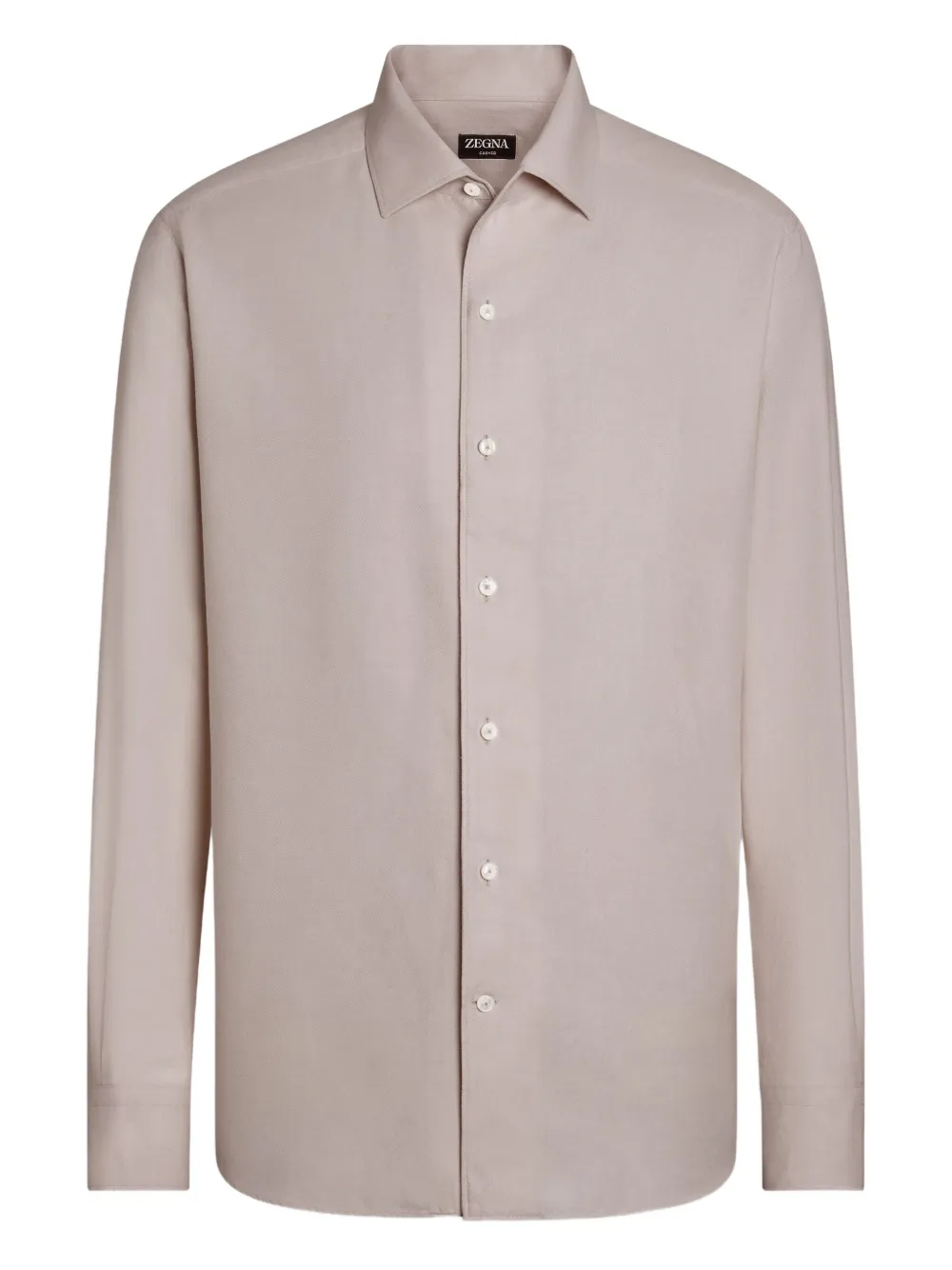 Zegna Cashco Hemd - Nude