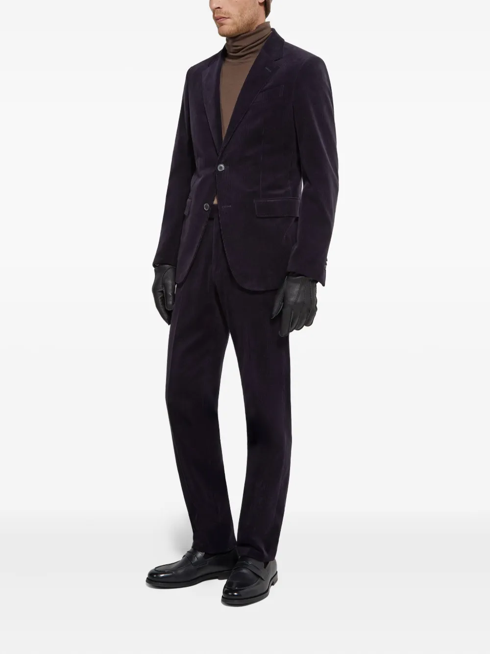 Zegna corduroy single-breasted blazer | Blazers | Image 2