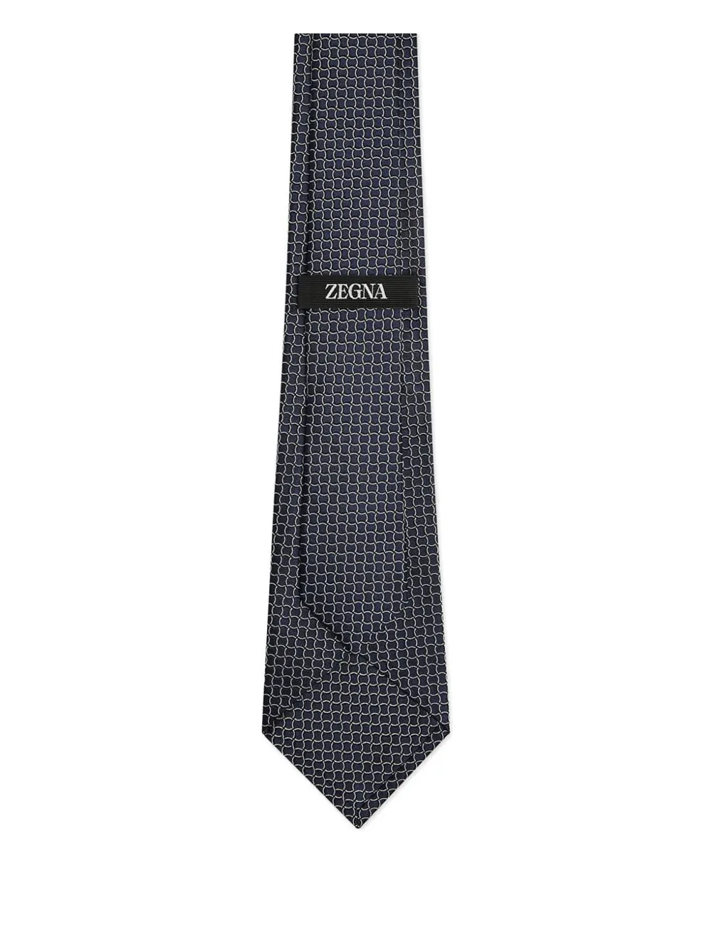 Zegna geometric-pattern silk tie | Image 2