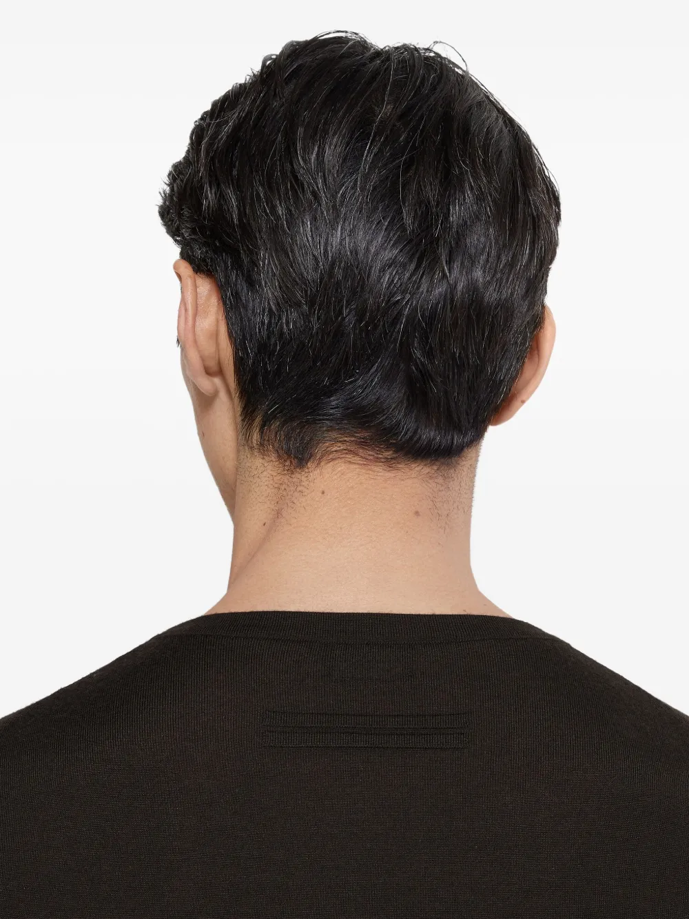 Zegna Trui met ronde hals Bruin