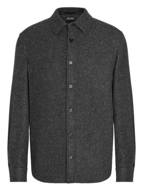 Zegna long-sleeves collared shirt