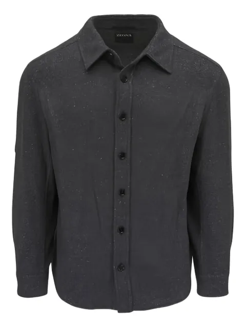 Zegna long-sleeves collared shirt