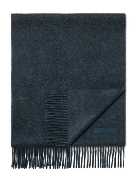 Zegna fringed cashmere scarf