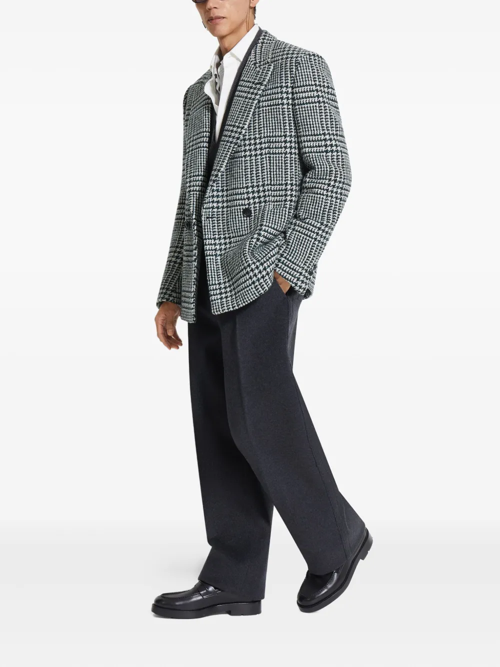 Zegna houndstooth double-breasted blazer | Blazers | Image 2