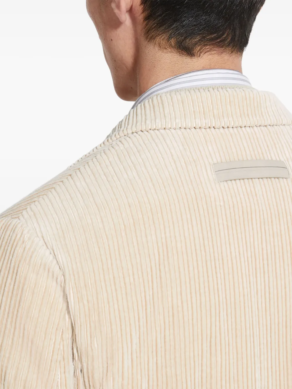 Zegna Cashco コーデュロイ ジャケット | ニュートラル | FARFETCH JP