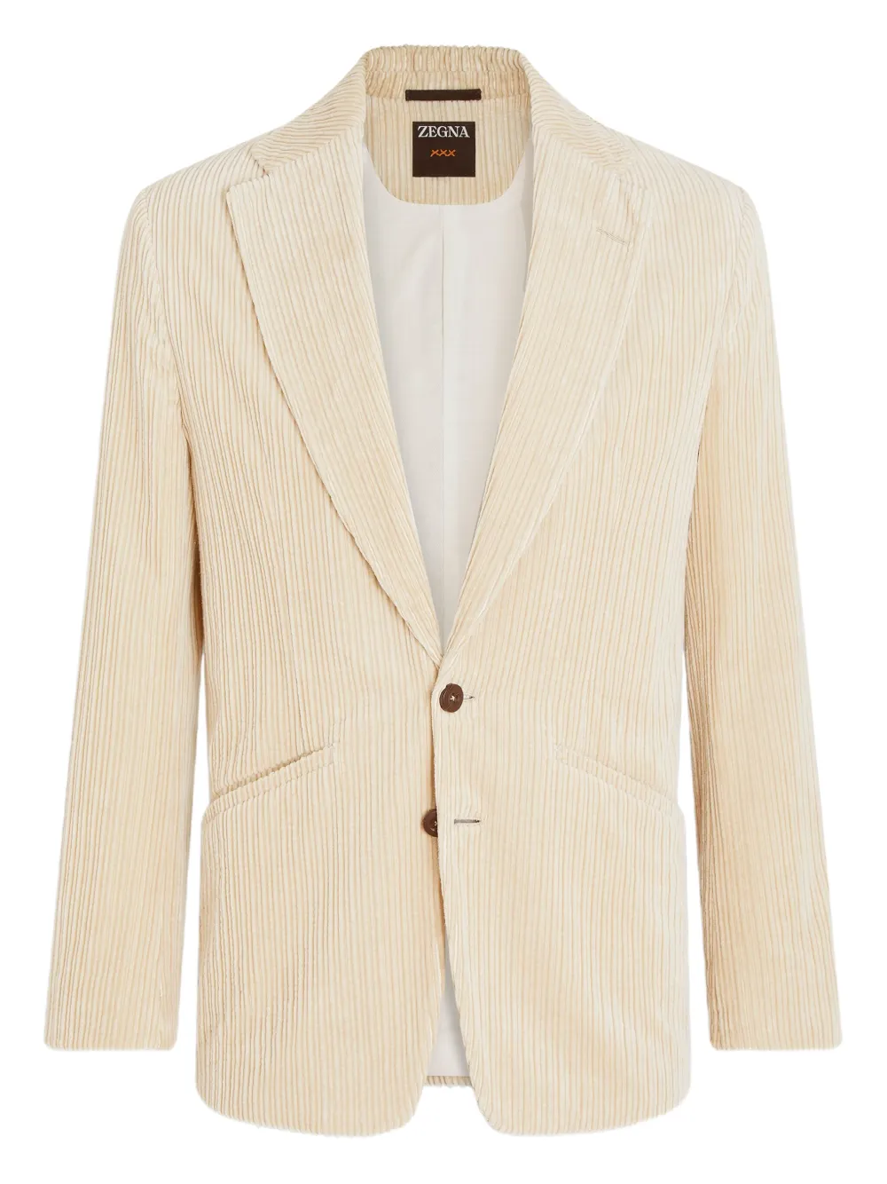 Zegna Cashco corduroy blazer | Neutrals | Image 1