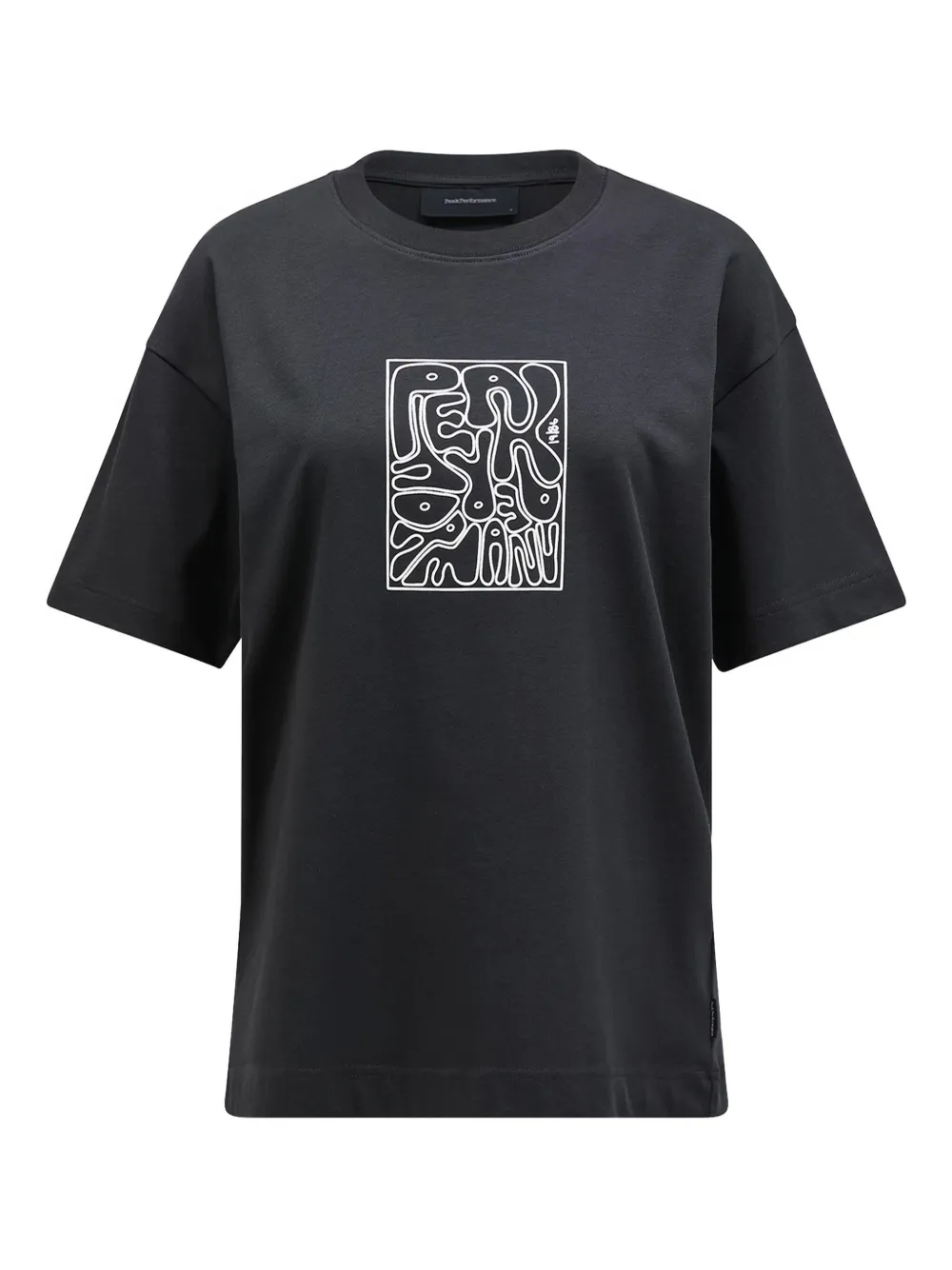 Peak Performance graphic-print t-shirt | Black | Image 1