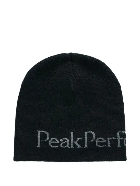 Peak Performance logo-embroidered beanie hat