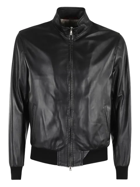 Stewart zip-up leather jacket