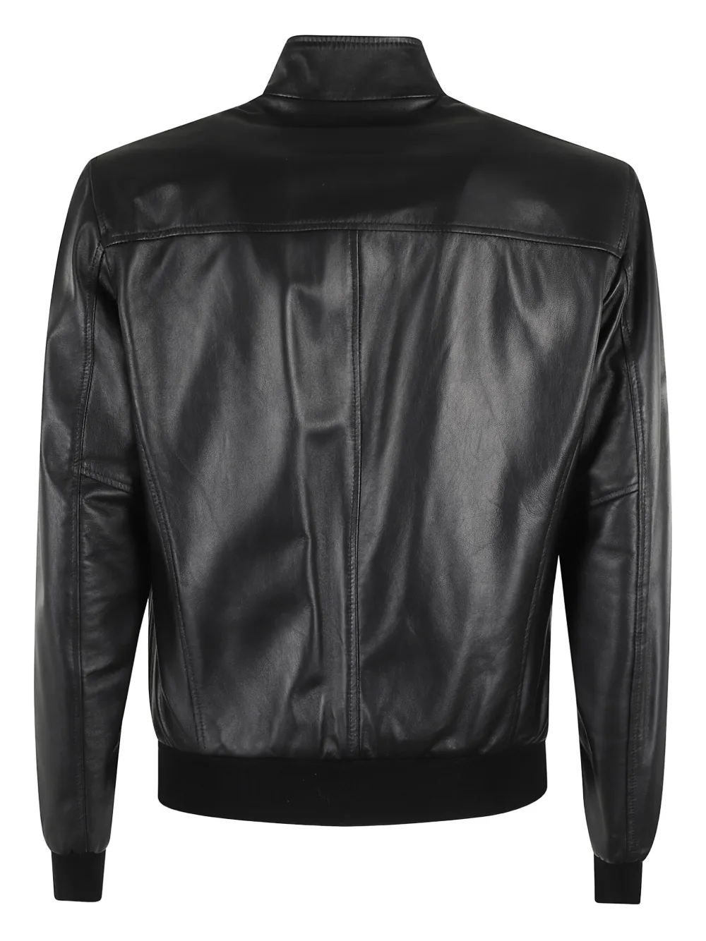 Stewart zip-up leather jacket | Leather Jackets | Image 2