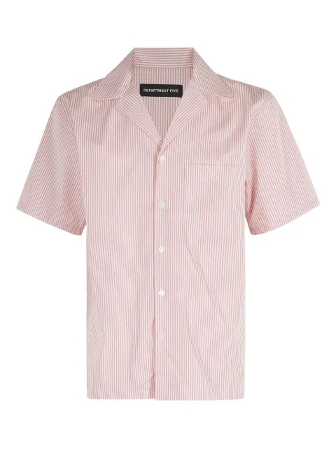 Department 5 striped short-sleeve shirt