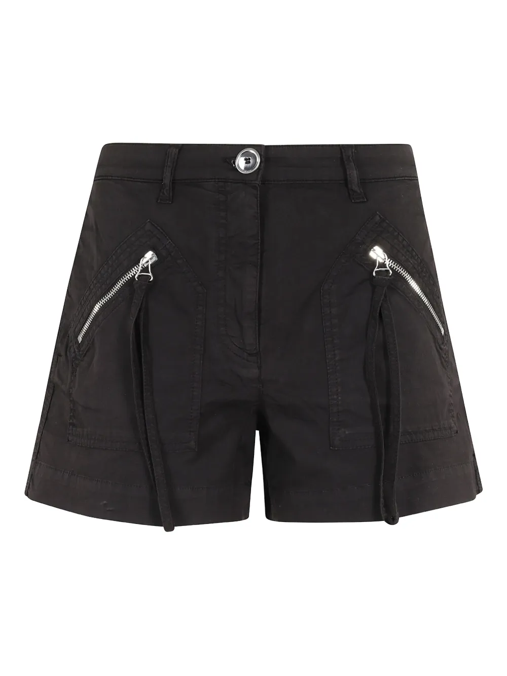 PINKO Shorts met ritsdetail Zwart