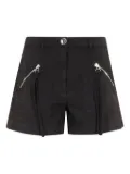 PINKO zip-details shorts - Black