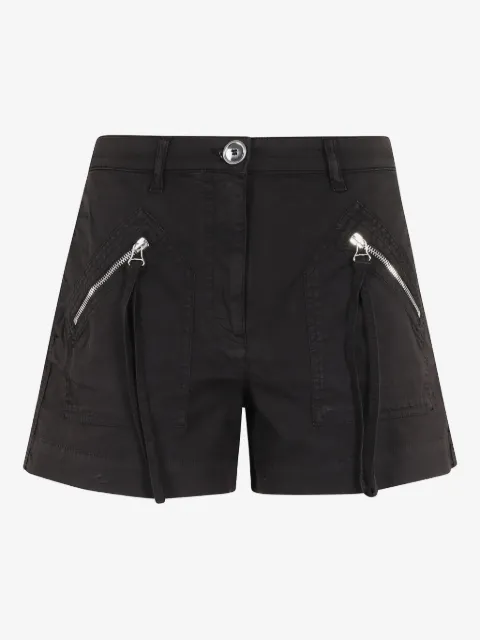 PINKO zip-details shorts