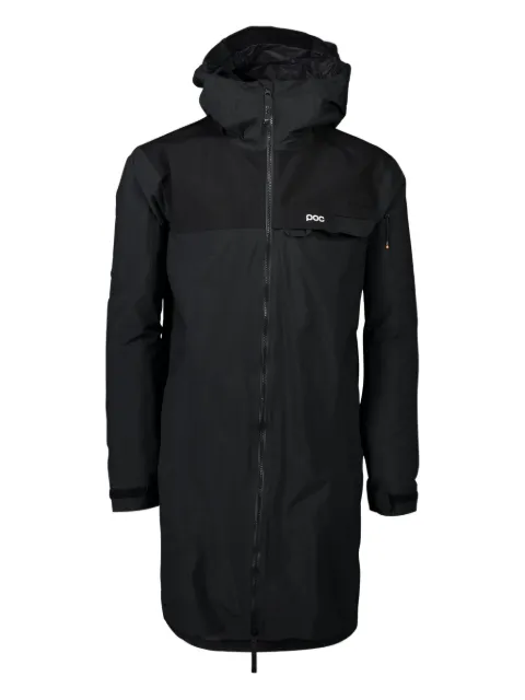 POC logo-print hooded parka