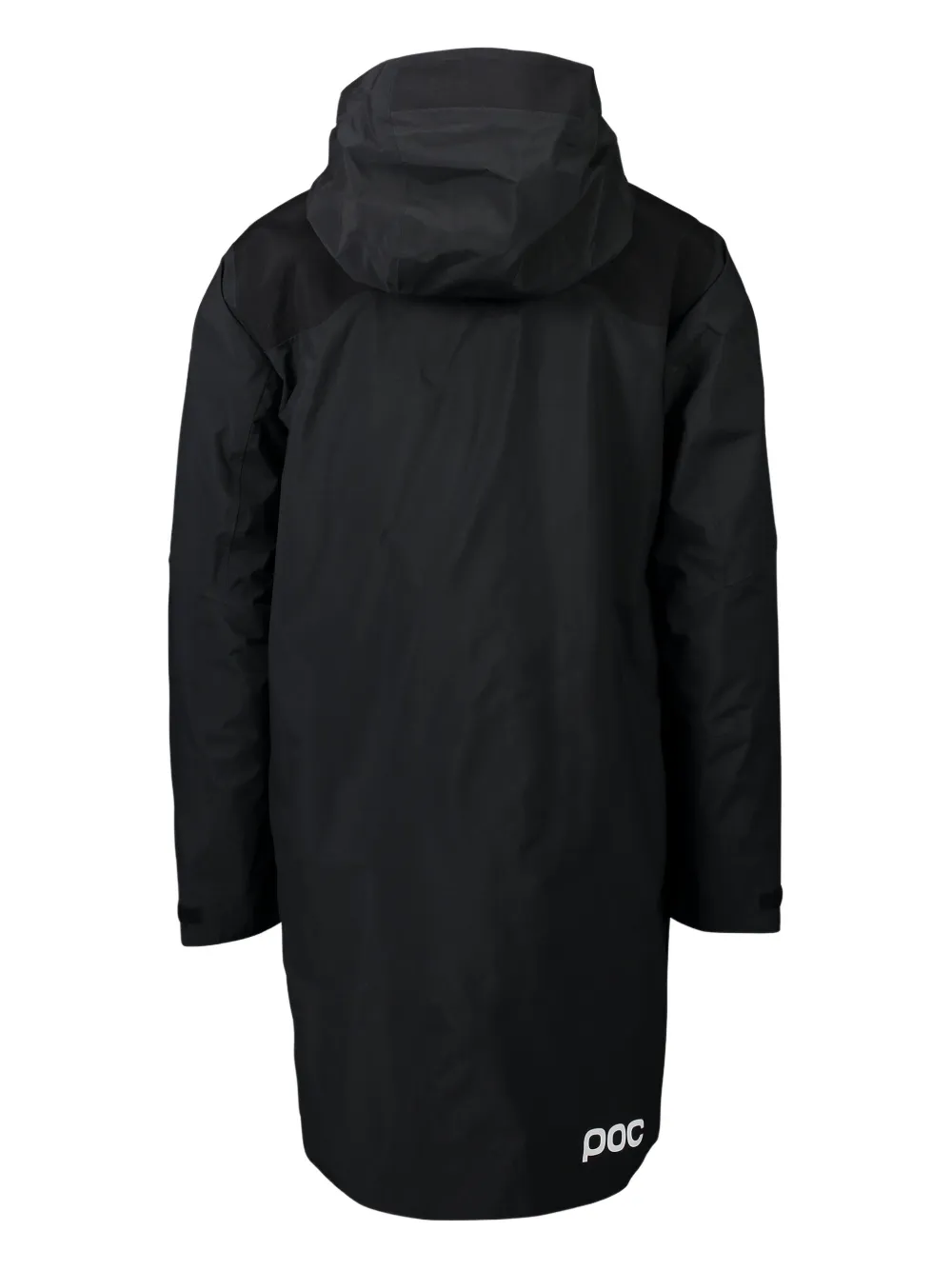 POC Parka met logoprint en capuchon Zwart